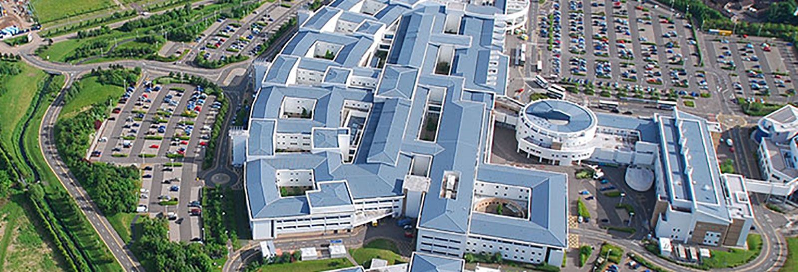 Aerial view of Edinburgh bioquarter banner image